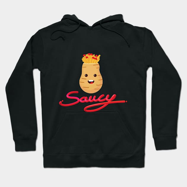 Saucy Hoodie by Jaxt designs